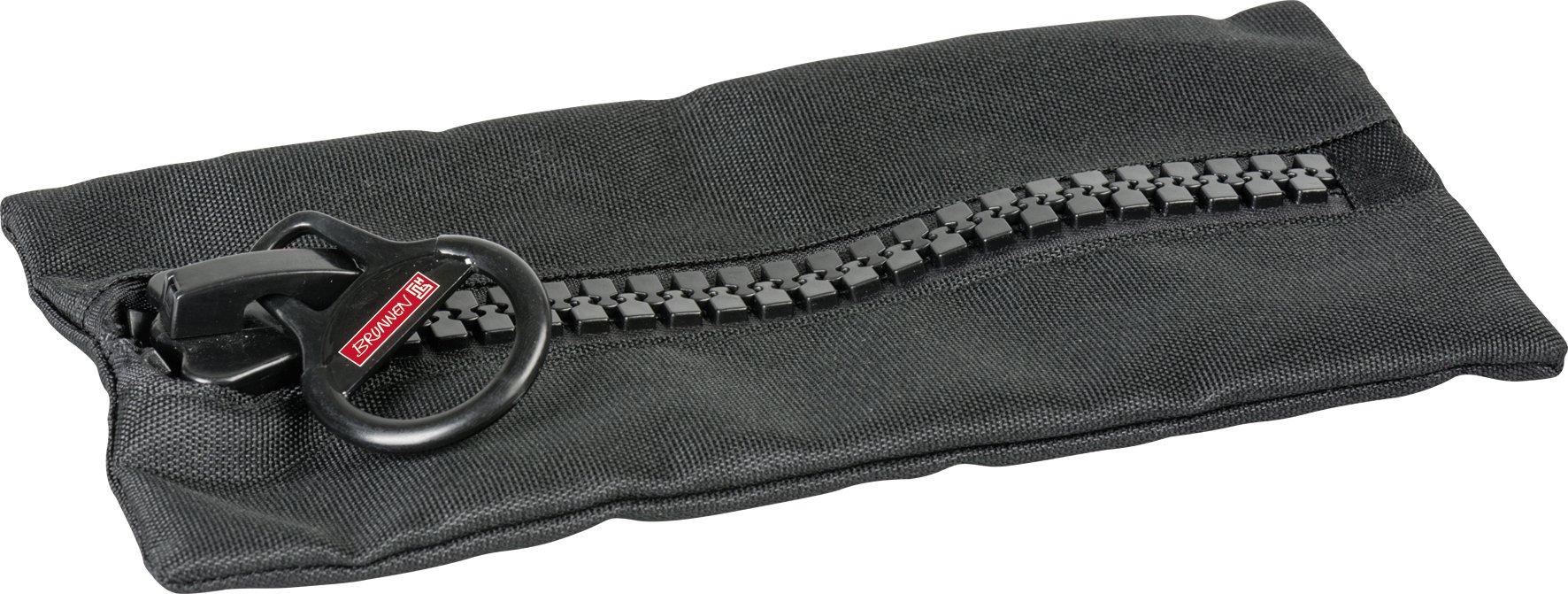 brunnen-colour-code-stifttasche-big-zip-nylon-schwarz-230-x-120-mm image 1
