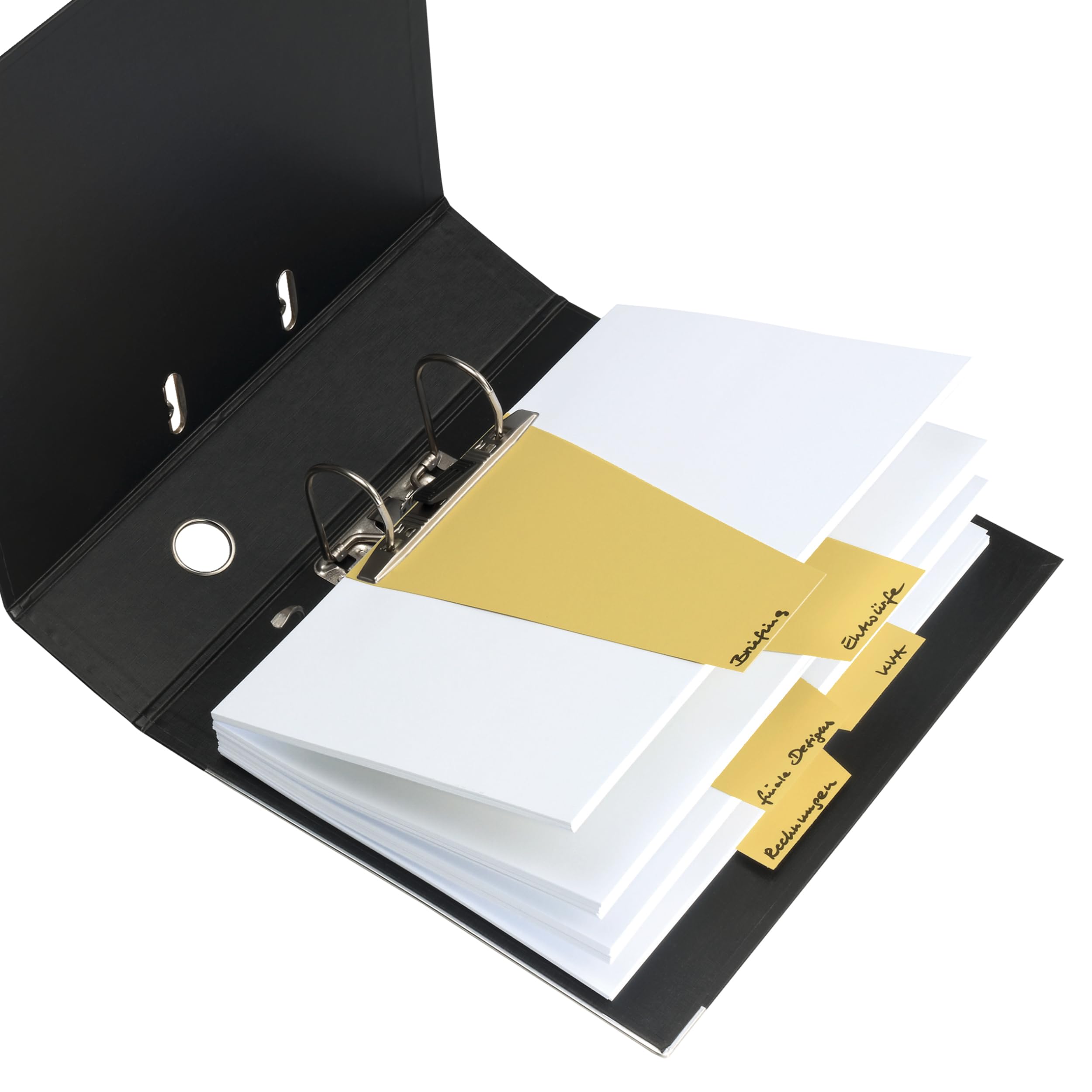 herlitz-10838381-trennstreifen-trapez-120x230-mm-gelb-100-st-ck image 4