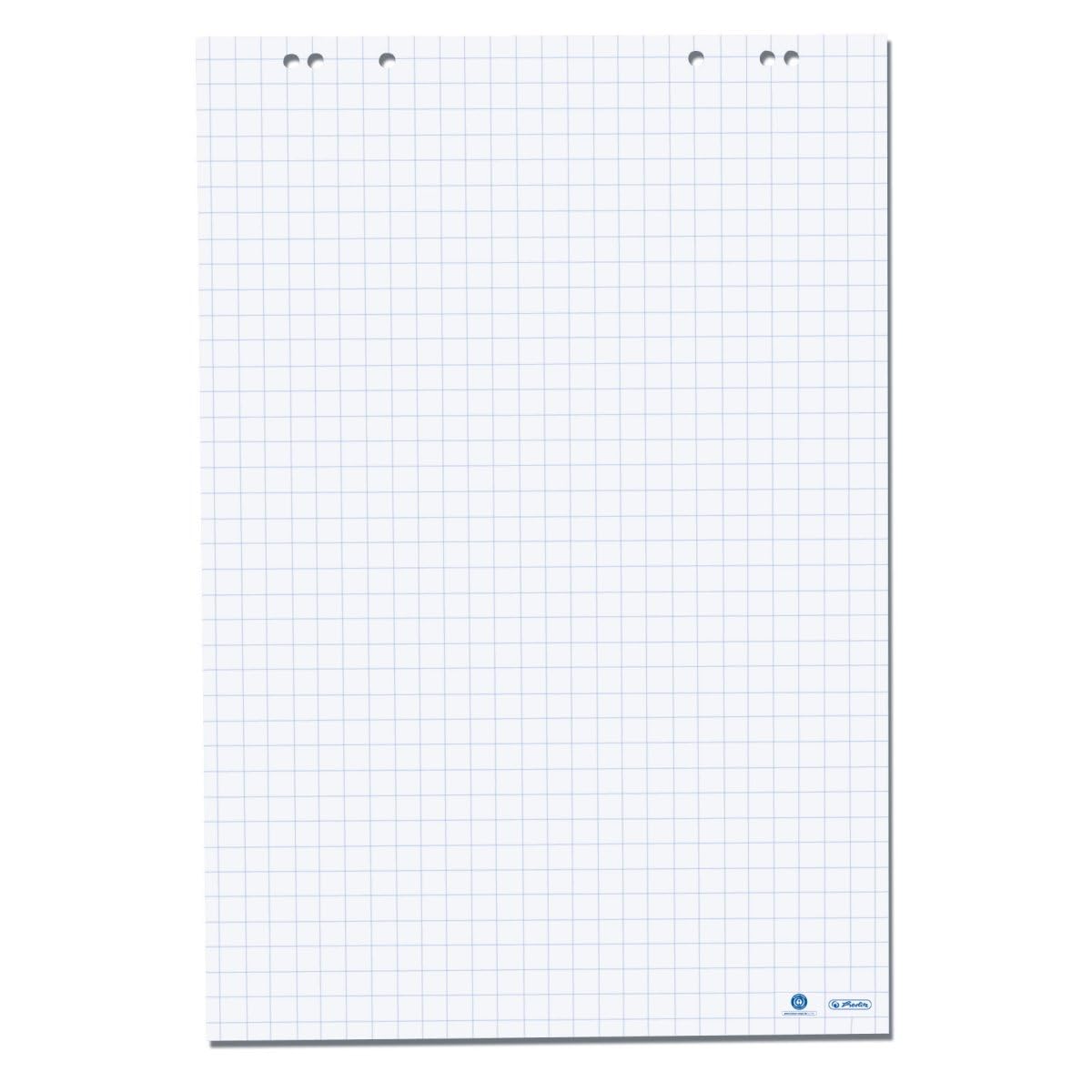herlitz-flipchart-papier-65-x-98-cm-blanko-80g-20-blatt-5-bl-cke image 5