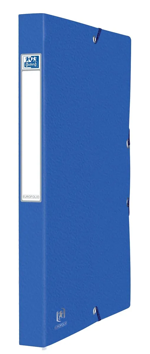 oxford-sammelbox-a4-eurofolio-blau-25-mm-10er-pack image 1