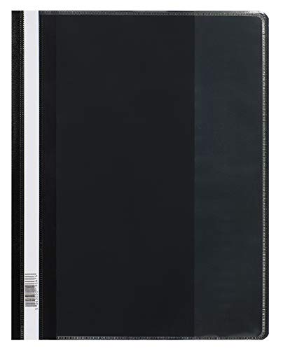 oxford-schnellhefter-din-a4-berbreit-mit-sichttasche-schwarz-25er-pack image 4