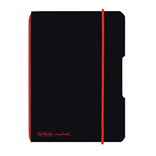 herlitz-notizheft-my-book-flex-a6-kariert-schwarzes-cover image 7