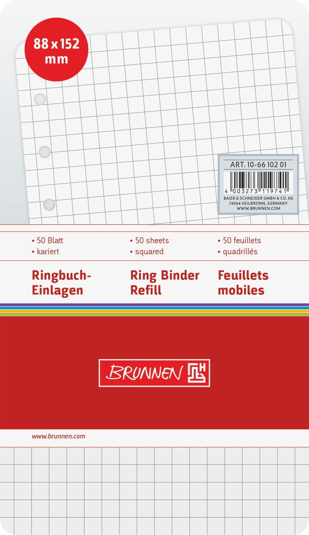 brunnen-fact-ringbucheinlagen-8-8x15-2cm-kariert-50-blatt image 3
