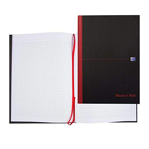 oxford-black-n-red-notizbuch-a4-kariert-hardcover-5er-pack-96-blatt image 7