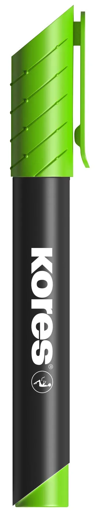 kores-k-marker-xp1-permanentmarker-rundspitze-gelbgr-n-12-st-ck image 1