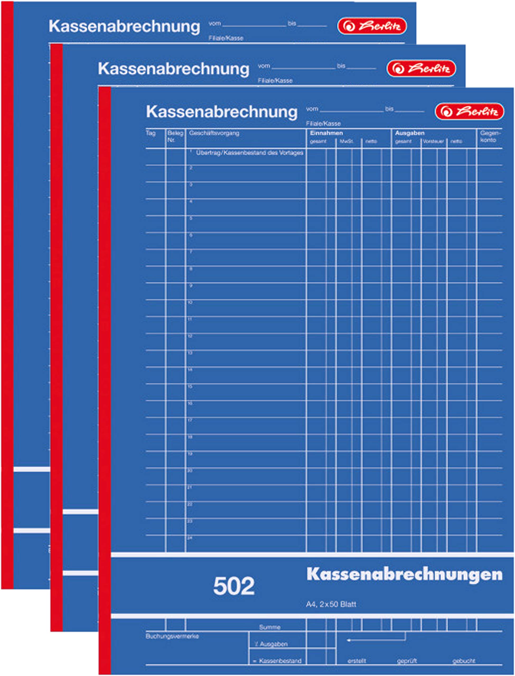 herlitz-kassenabrechnungsbuch-502-a4-2x50-blatt image 5