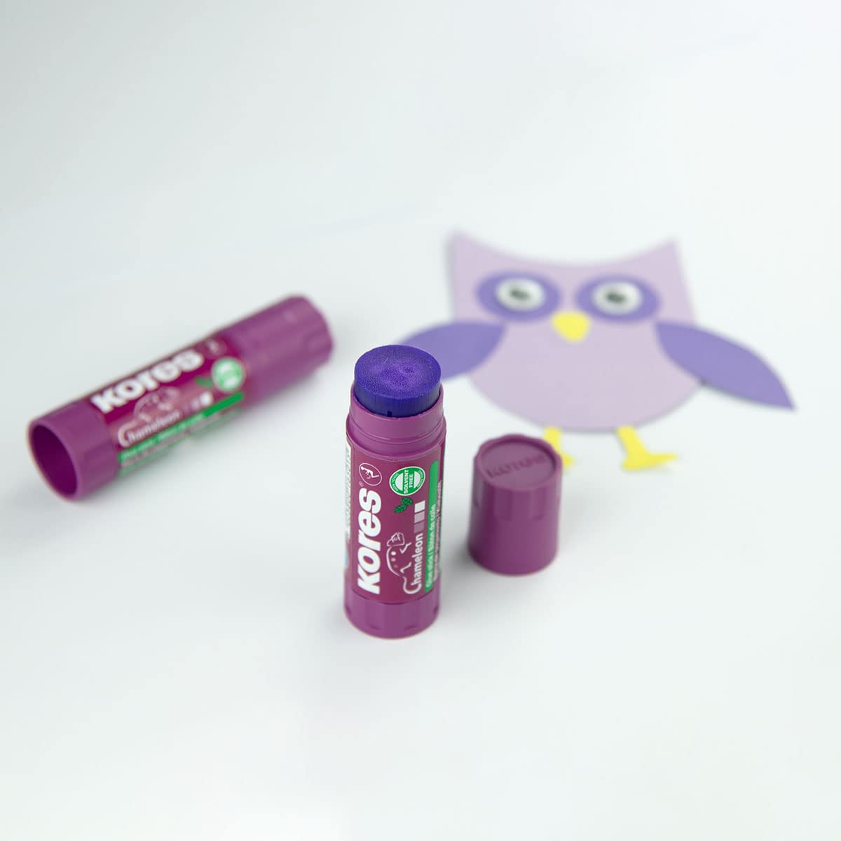 kores-chameleon-klebestift-15g-mit-verschwindender-farbe image 5
