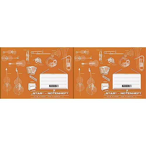brunnen-1046834-notenheft-a5-quer-8-blatt-80-g-m image 6
