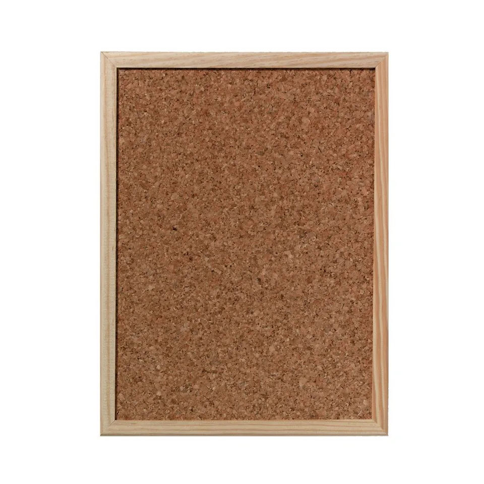 herlitz-kork-pinnwand-mit-holzrahmen-30-x-40-cm image 1