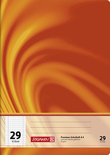 brunnen-premium-schulheft-din-a4-16-blatt-lineatur-29-kariert-mit-rand image 5