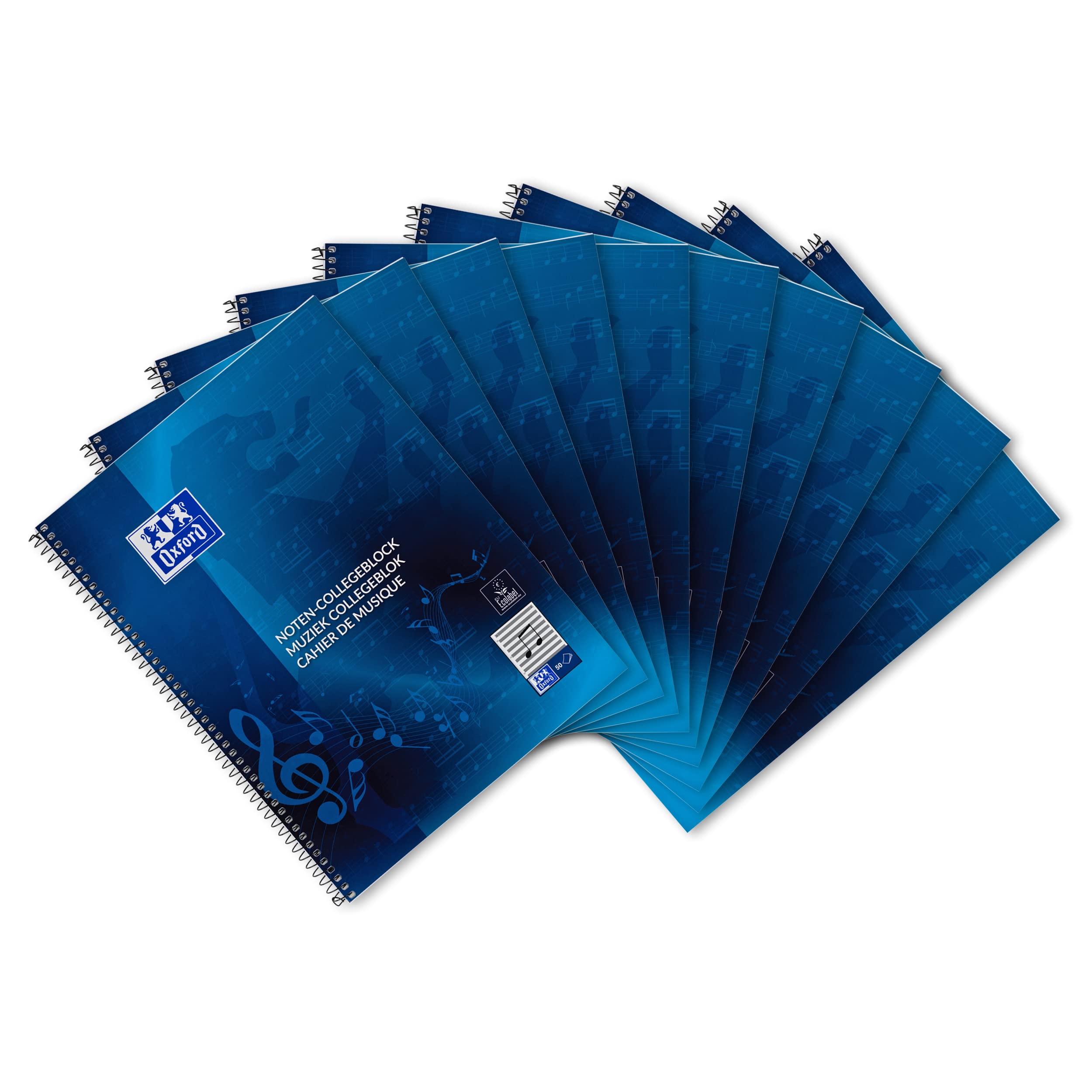 oxford-noten-collegeblock-a4-notenlinien-50-blatt-10-st-ck-blau image 1