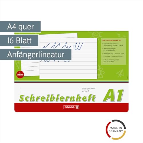 brunnen-schreiblernheft-a1-a4-quer-16-blatt-ohne-rand image 5