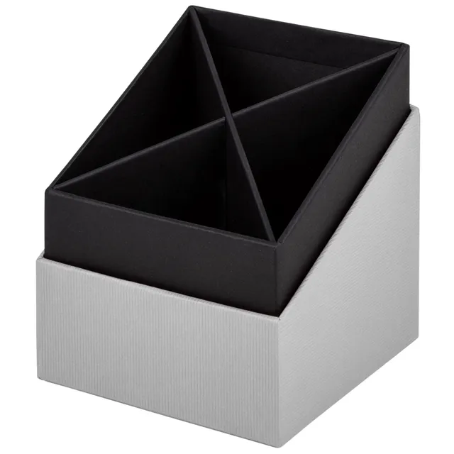 r-ssler-s-o-h-o-stiftek-cher-4-f-cher-8-6x10x8-6cm-stone-grau image 1