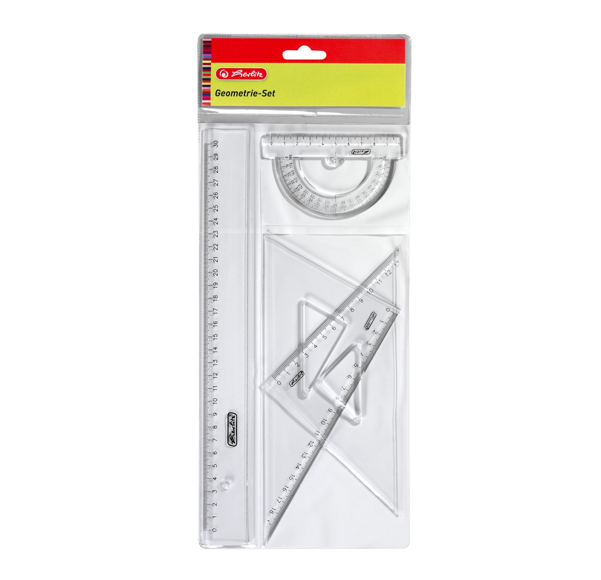 herlitz-geometrie-set-4-teilig-lineal-30-cm-transparent image 1