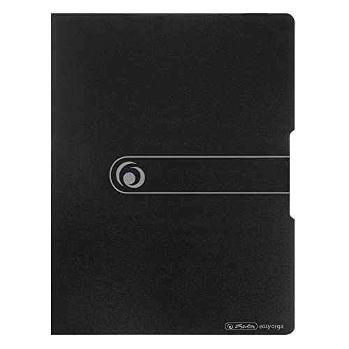 herlitz-11207511-sichtbuch-a4-20-klarsichth-llen-opak-schwarz image 5