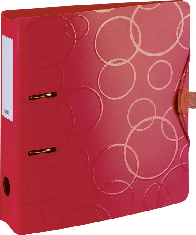 brunnen-colour-code-ordner-pp-7-cm-rot-kunststoff-ordner-mit-gummizug image 1