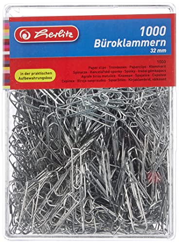 herlitz-b-roklammern-32-mm-verzinkt-1-000-st-ck-transparentbox image 6
