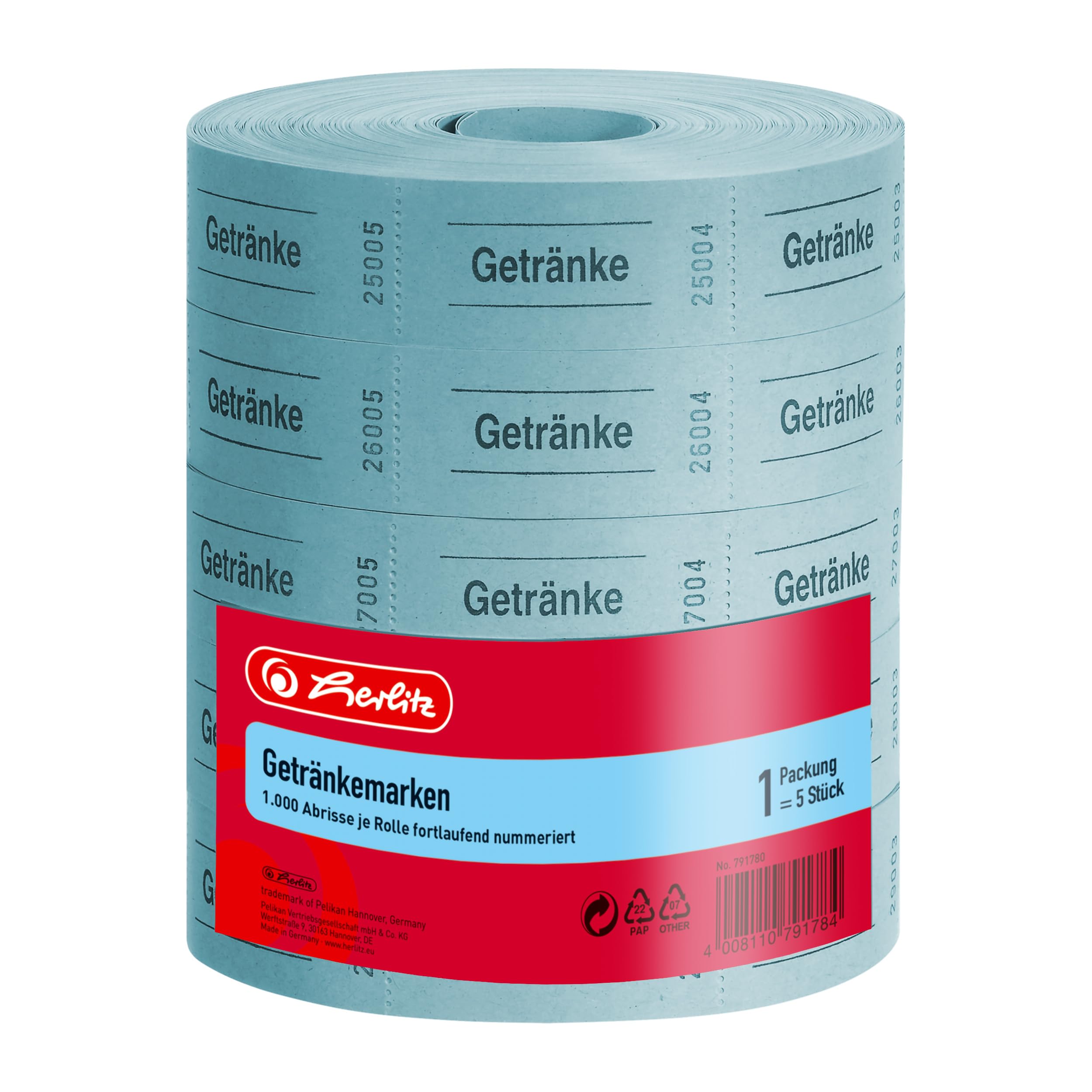 herlitz-getr-nkemarken-rolle-57x30-mm-5x-1000-abrisse image 2