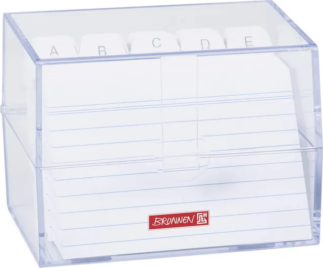 brunnen-karteibox-a7-gef-llt-transparent-lernkartei image 1