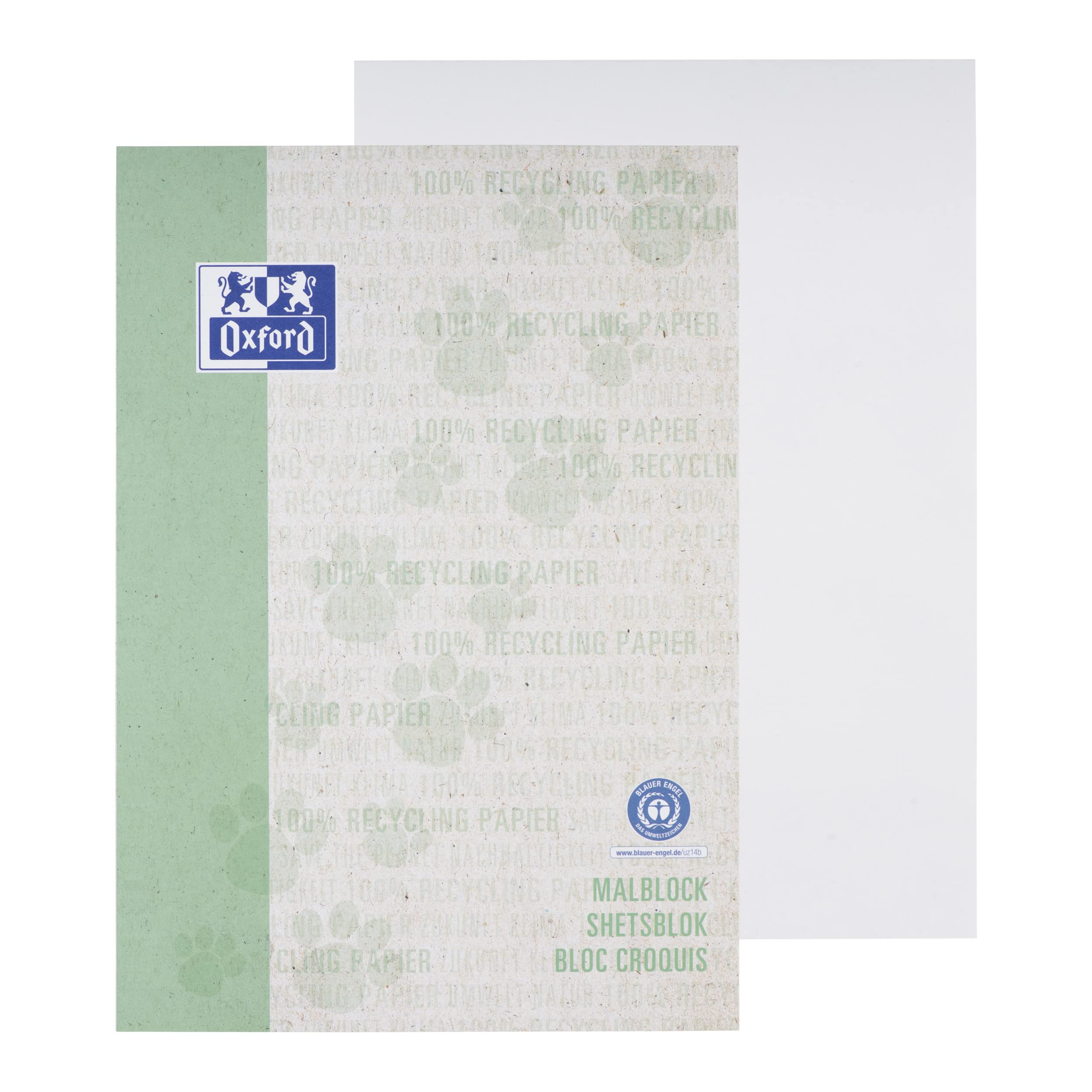 oxford-recycling-malblock-a4-blanko-100-blatt-5-st-ck image 3