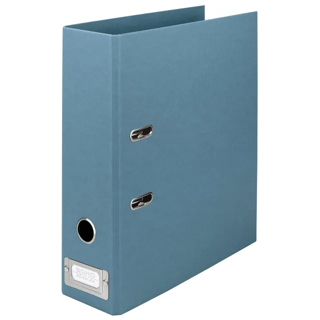 r-ssler-s-o-h-o-ordner-breit-a4-8-cm-mit-metall-r-ckenschild-denim-blau image 1