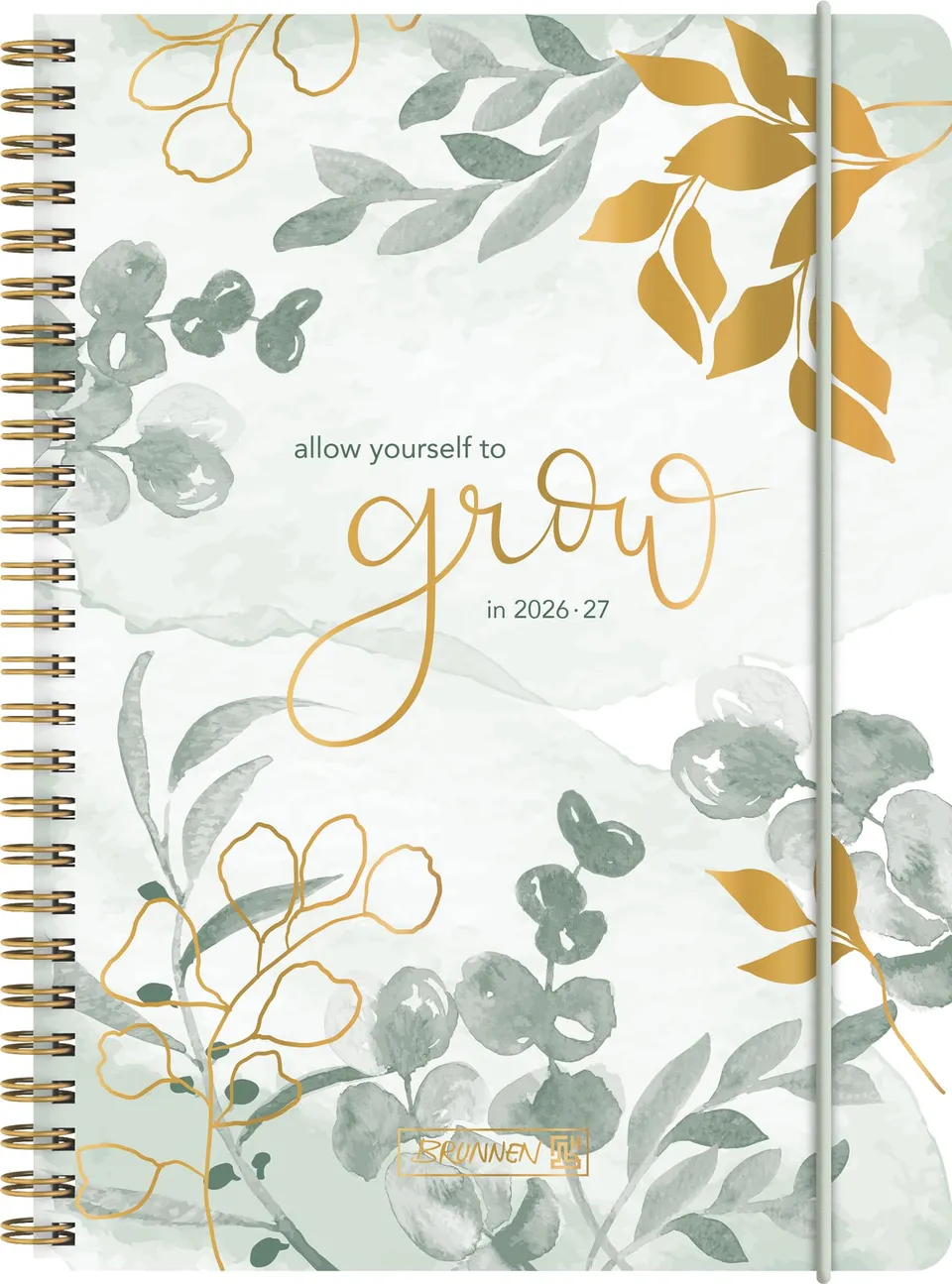 brunnen-sch-lerkalender-2026-2027-bloom-a5-sch-lerplaner-mehrfarbig-mit-folienve image 1