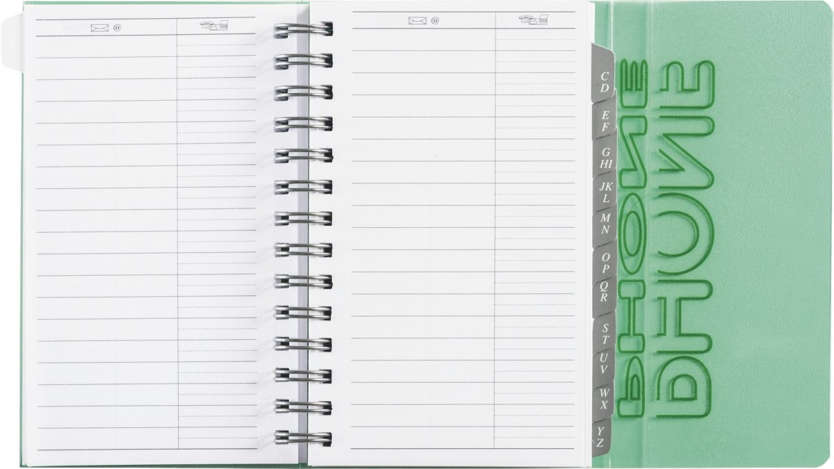 brunnen-adressbuch-8-5-x-12-5-cm-mit-a-z-register-sortiert image 2