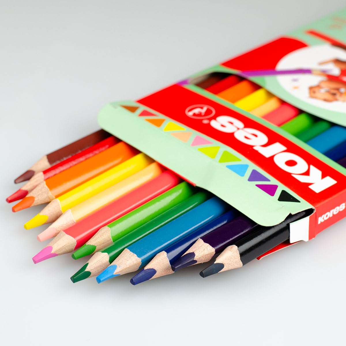 kores-kolores-jumbo-buntstifte-12-farben-dreieckig-mit-spitzer image 4