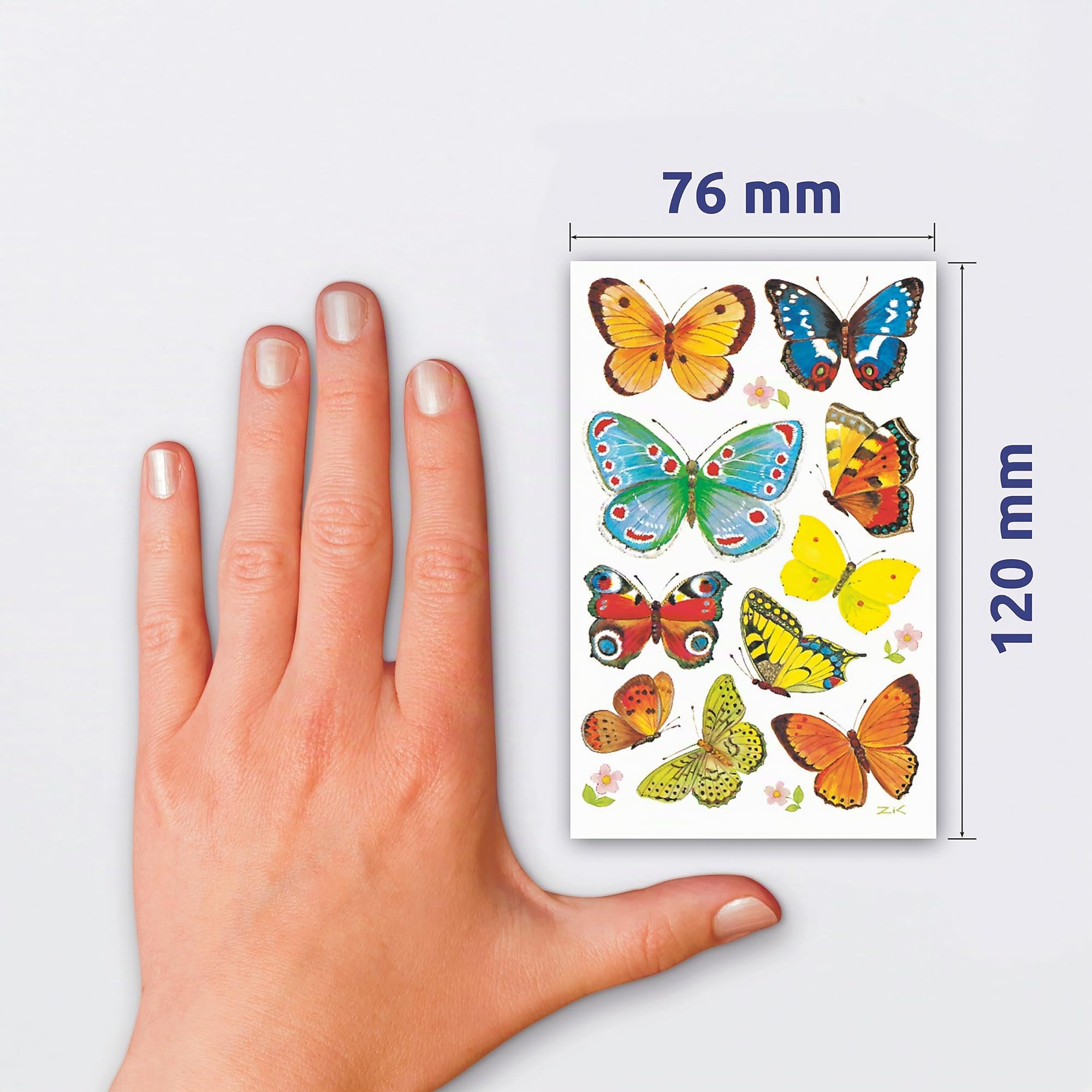 avery-zweckform-4462-z-design-deko-sticker-schmetterlinge-30-selbstklebende-papi image 3
