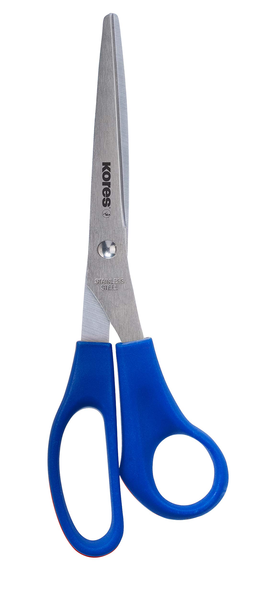 kores-schere-170-mm-edelstahl-bastel-und-schulschere-mit-ergonomischen-griffen-i image 2