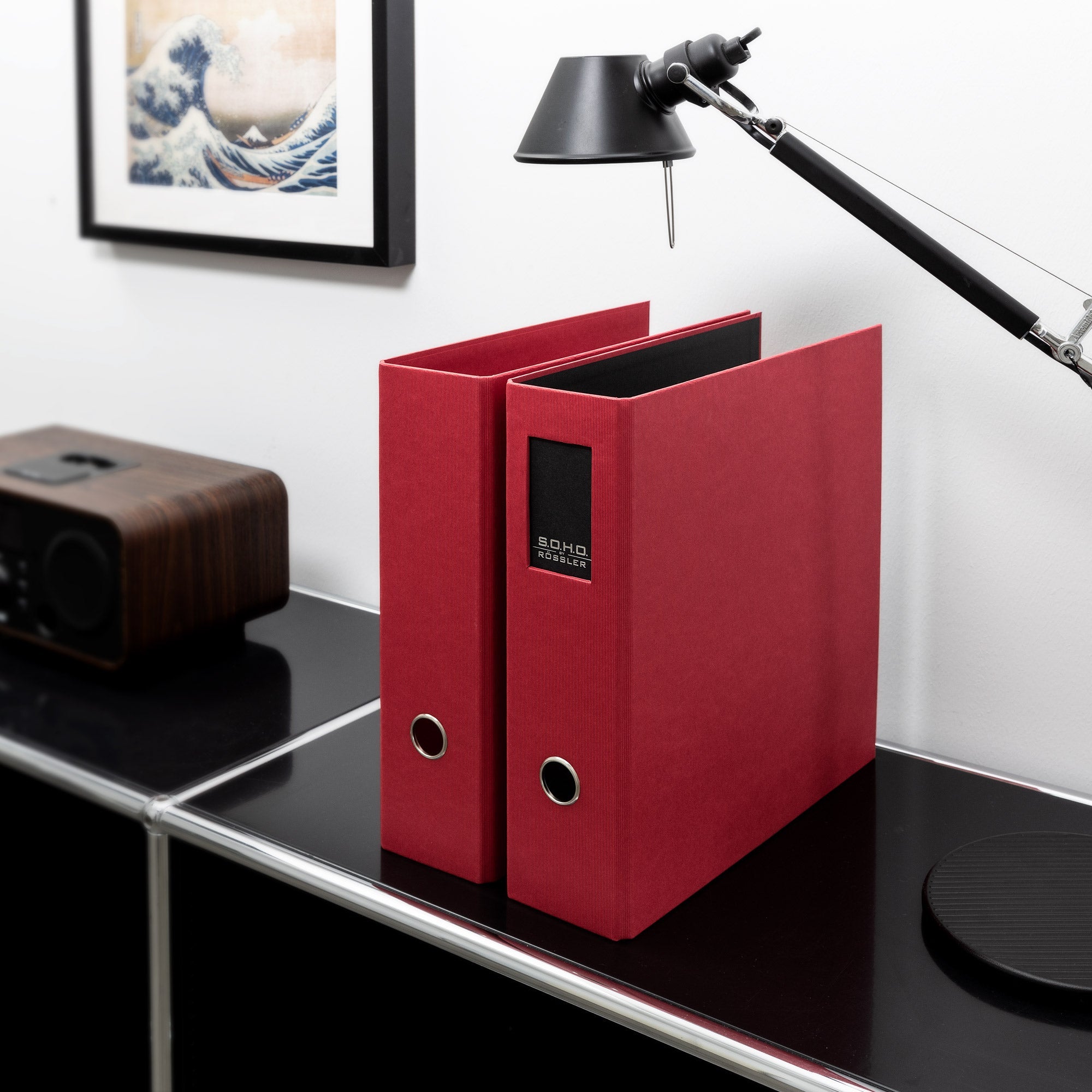 r-ssler-s-o-h-o-ordner-breit-a4-8-5-cm-rot-mit-rippenpr-gung image 4