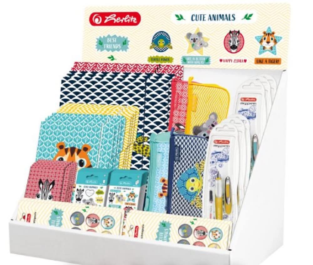 herlitz-my-book-notizheft-flex-a5-punktiert-40-blatt-motiv-cute-animals-tiger image 3