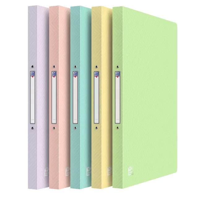 oxford-urban-ringbuch-ordner-a4-2-ringe-2-cm-r-cken-pastell-sortiert-10-st-ck image 1