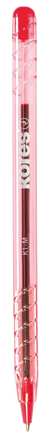 kores-k1-kugelschreiber-schwarz-1-0-mm-medium-12er-pack-dreieckig image 5