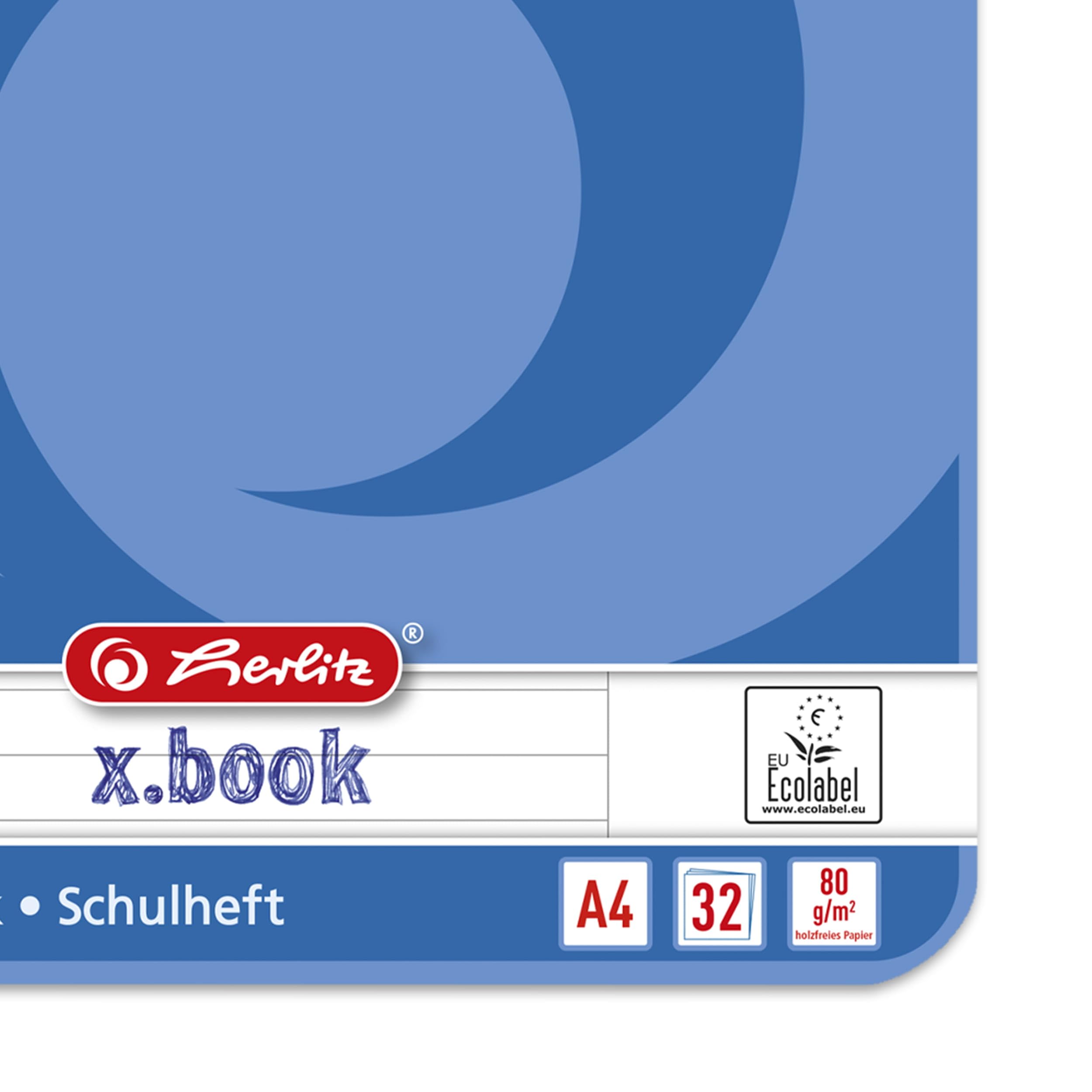 herlitz-x-book-schulheft-a4-liniert-lineatur-25-32-blatt-5-st-ck image 5