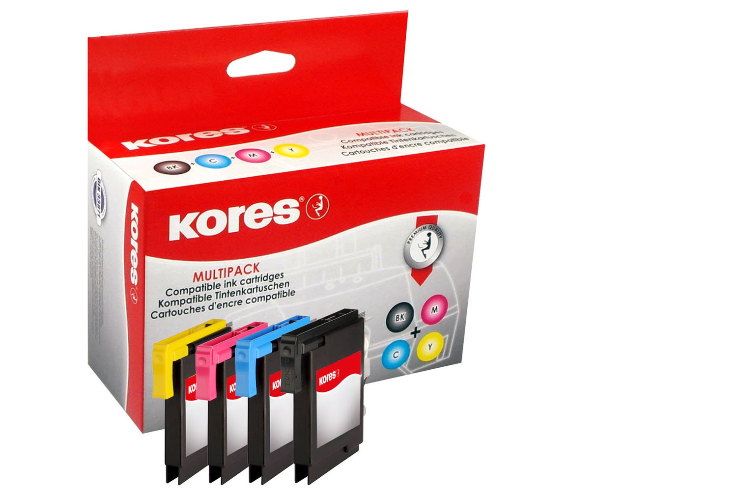 kores-g1523kit-tintenpatronen-kompatibel-zu-brother-4-farben image 1