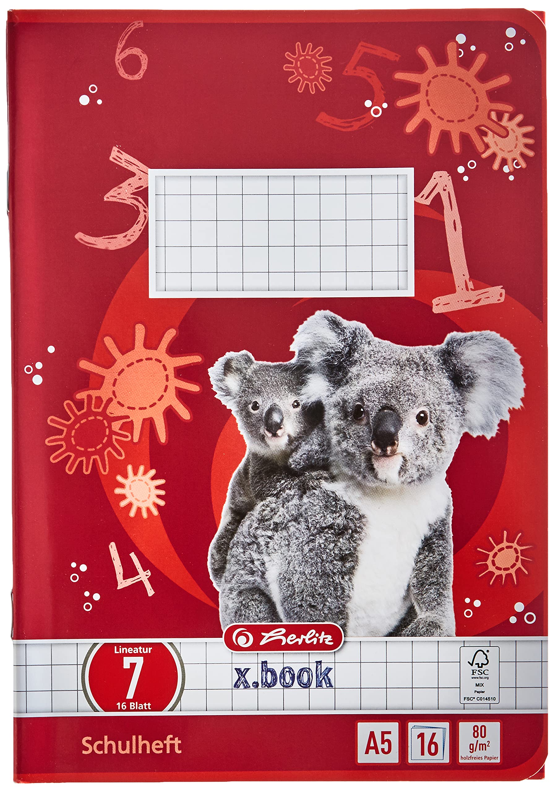 herlitz-schulheft-x-book-a5-lineatur-7-1-2-klasse-10-st-ck image 3