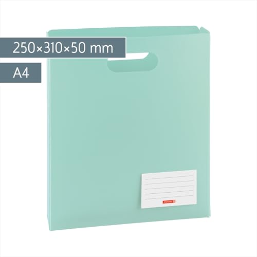 brunnen-heftbox-fact-pp-a4-50-mm-mint-transluzent image 4