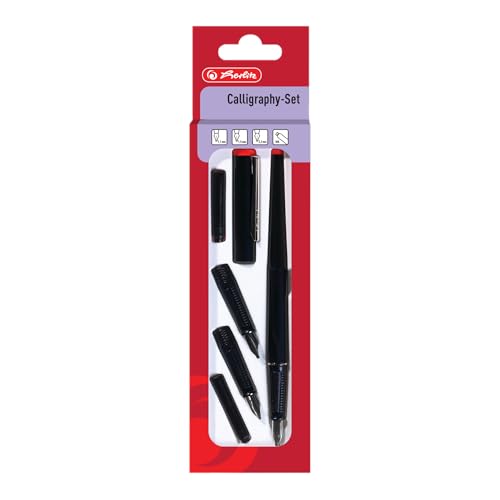 herlitz-calligraphie-set-5-teilig-schwarz-mit-3-federn image 7