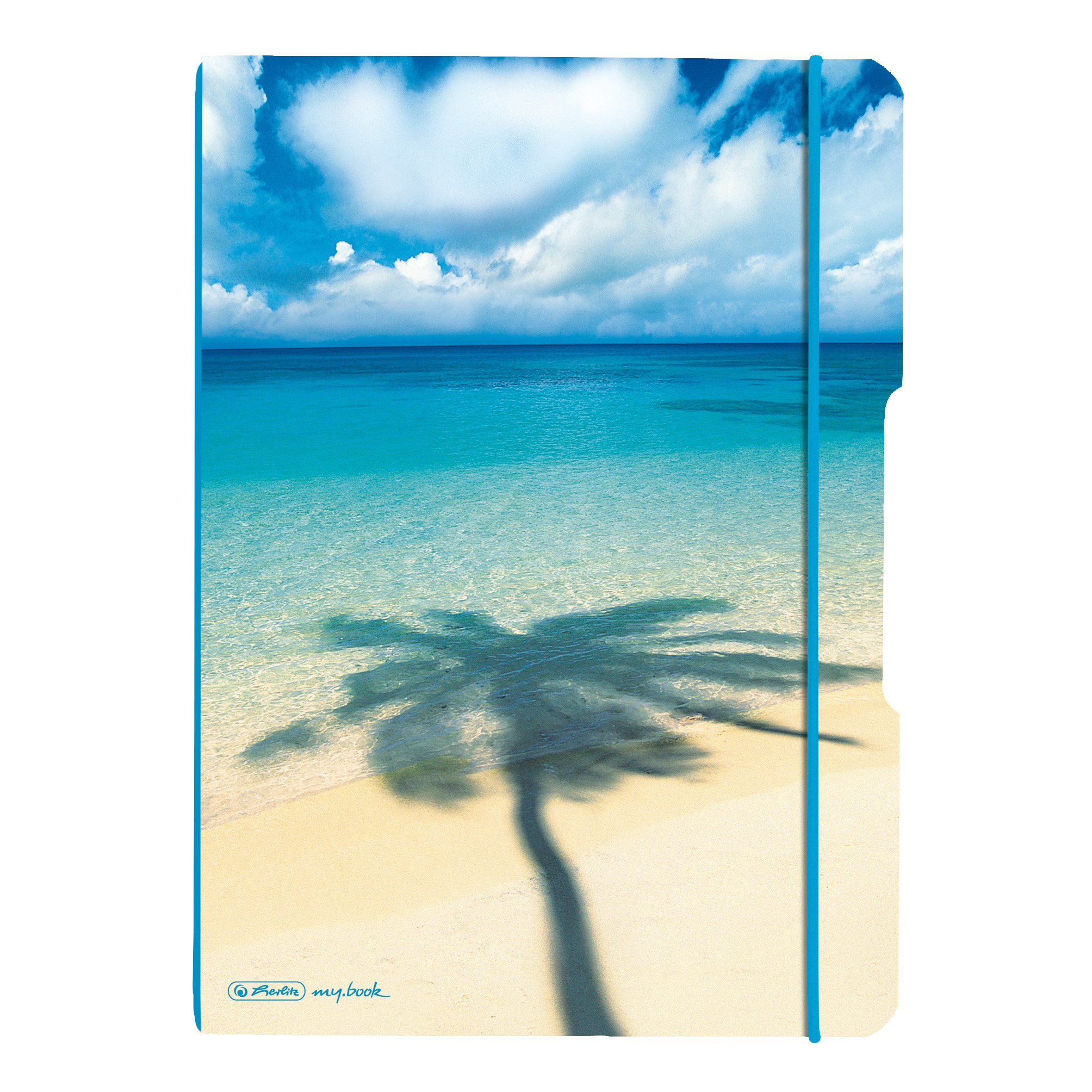 herlitz-my-book-flex-notizheft-a4-palme-2x40-blatt-kariert-und-liniert image 2