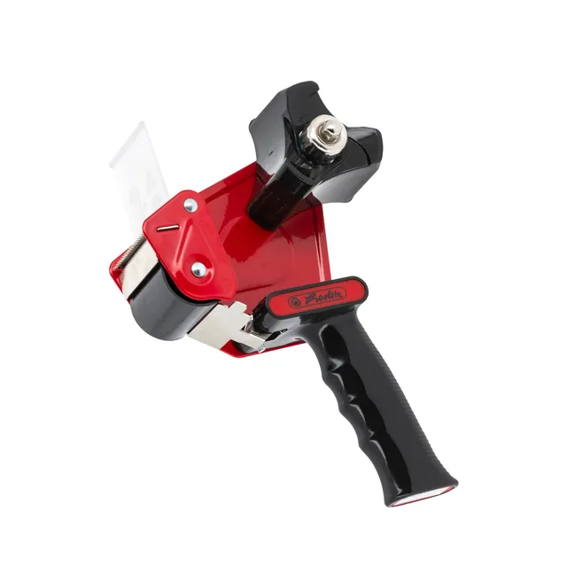 herlitz-packbandabroller-f-r-gro-rollen-50-mm-grau-rot image 1