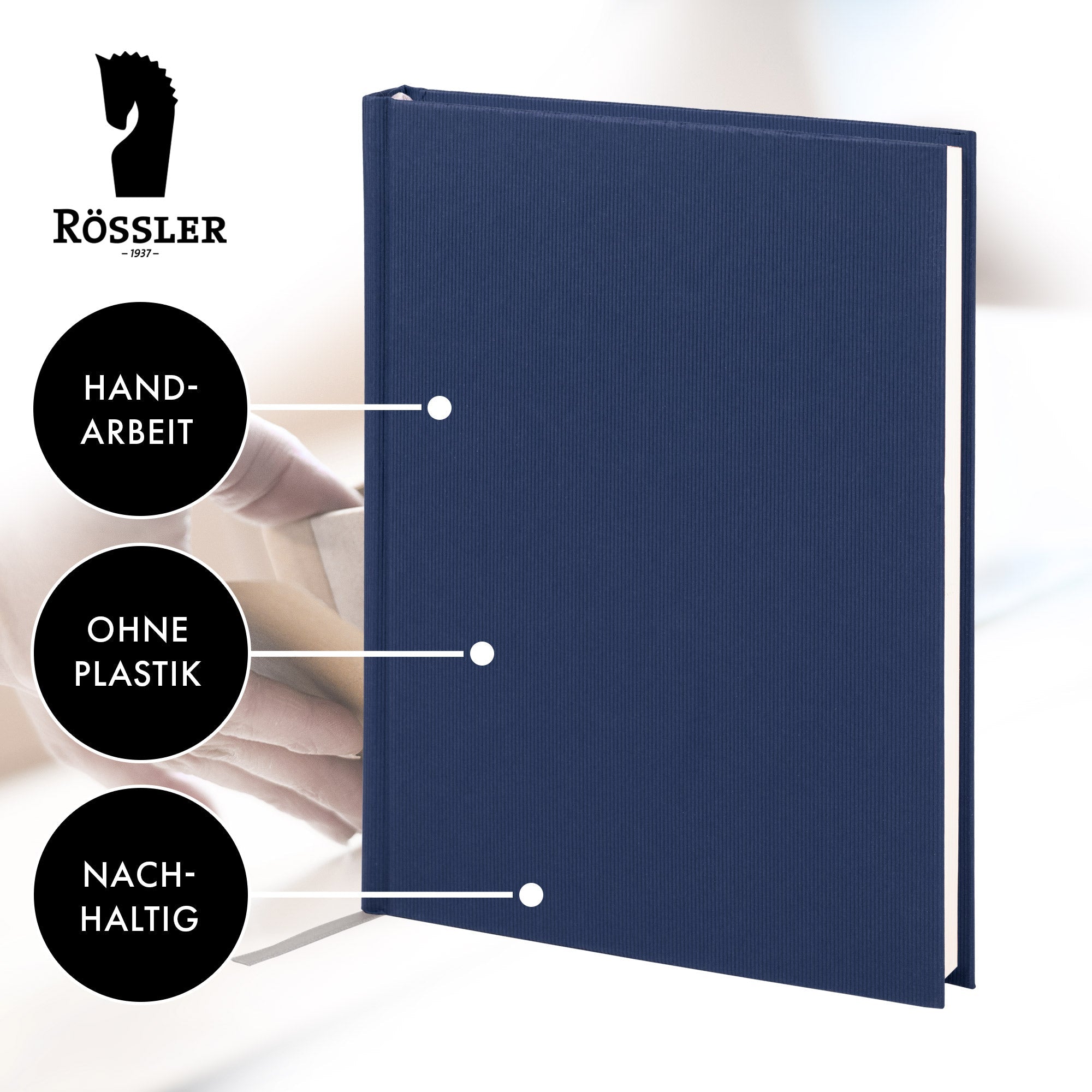 r-ssler-s-o-h-o-notizbuch-a5-hardcover-dotted-grid-leseb-ndchen-navy-blau image 4