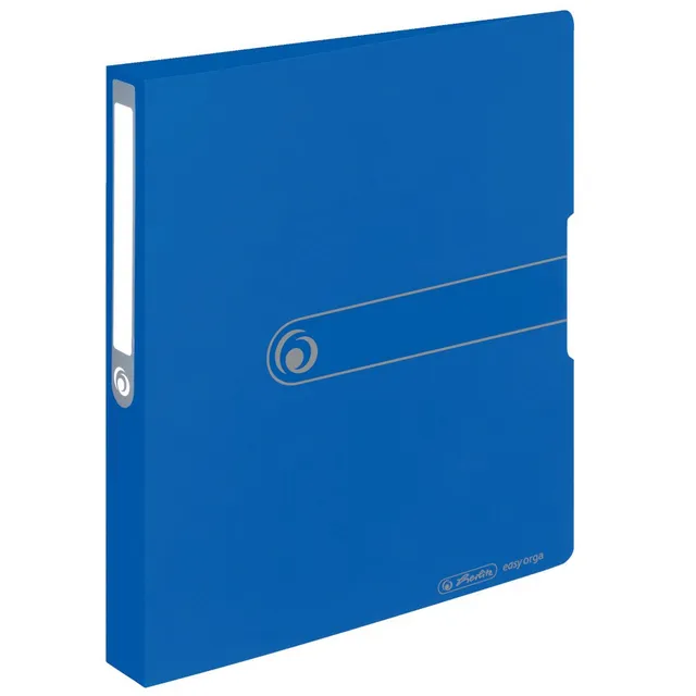 herlitz-11217171-ringbuch-a4-pp-2-ring-opak-blau-25-mm image 1