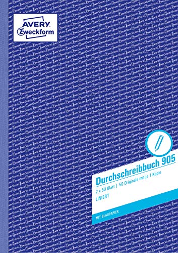 avery-zweckform-905-durchschreibbuch-a4-liniert-50-durchschreibs-tze-wei image 3