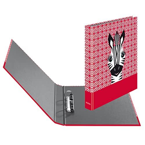 herlitz-ringbuch-a4-cute-animals-zebra-2-ringbuch-25-mm image 3
