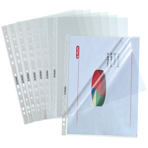 herlitz-prospekth-lle-a4-genarbt-oben-und-seitlich-offen-10-st-ck image 5