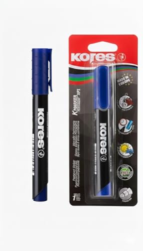 kores-xp1-permanent-marker-rundspitze-3-mm-blau image 5
