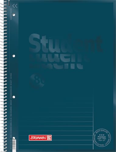 brunnen-collegeblock-premium-student-colour-code-a4-lin25-80-blatt-denim image 8