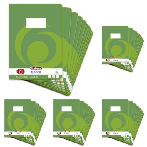 herlitz-x-book-schulheft-a4-blanko-lineatur-20-32-blatt-5-st-ck image 6