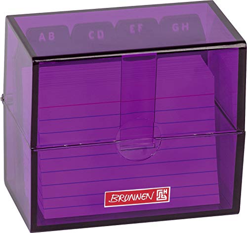 brunnen-102058060-karteikasten-colour-code-purple-8-5-x-7-5-x-4-8-cm image 5